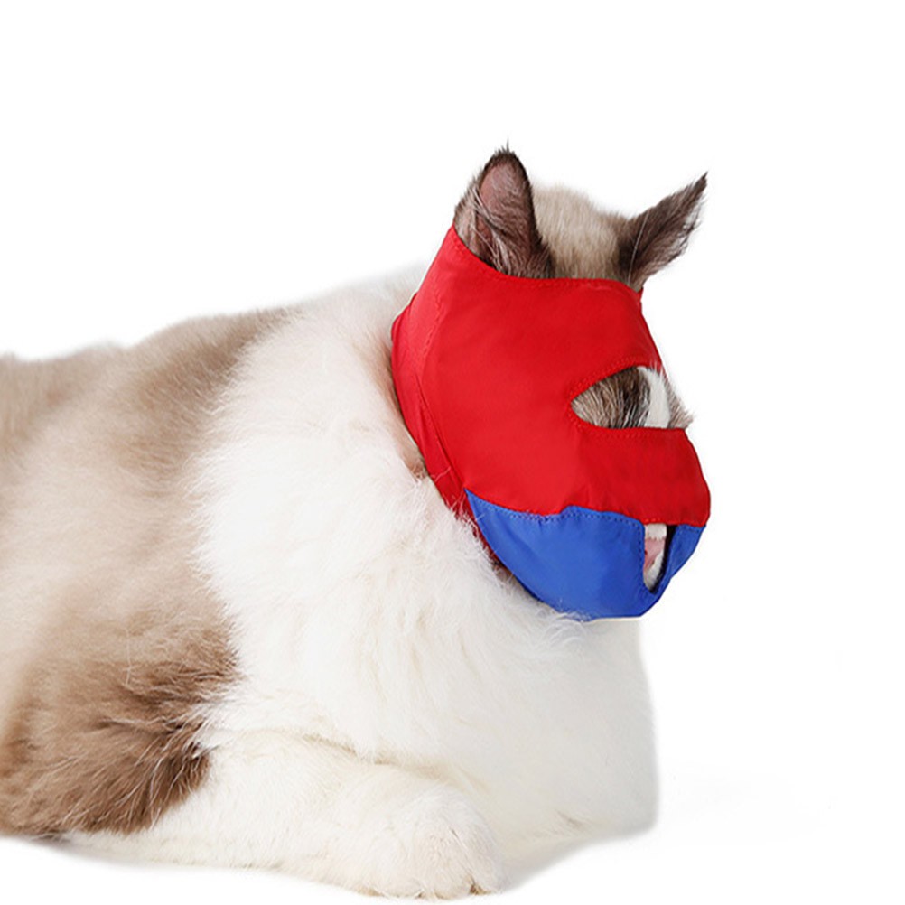 Cat Grooming Nail Trimming Muzzle Calming Products Anti Bite Muzzles