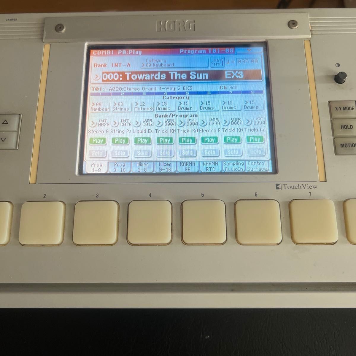KORG M3 XPANDED Synthesizer Sound Module Sampler Japan