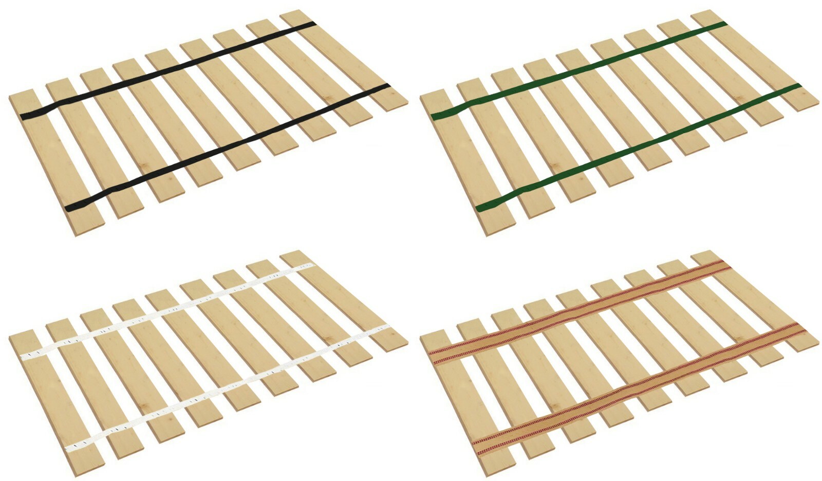 Bed Slats Twin XL Custom Width Platform Mattress Wood Support Boards