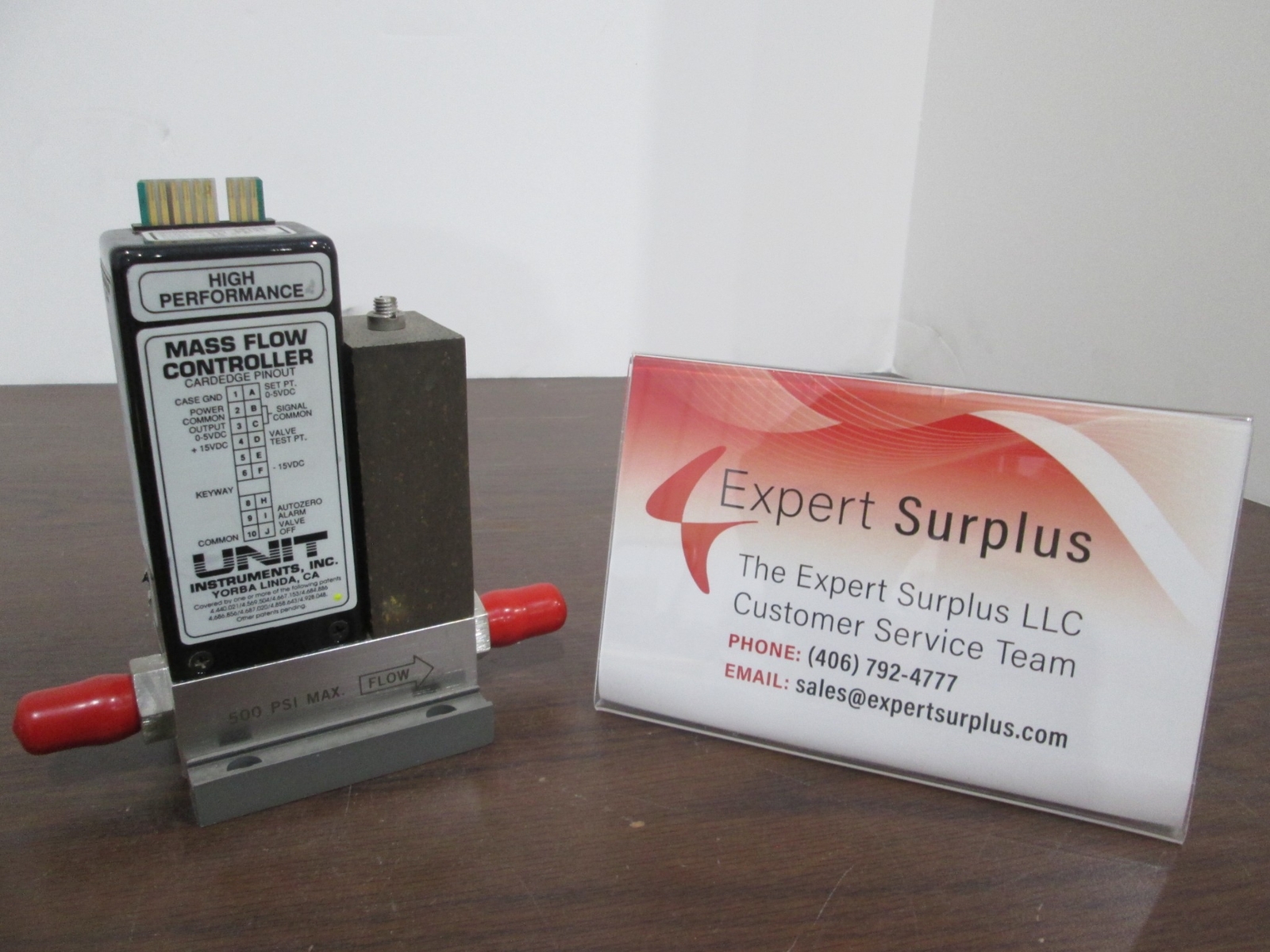 Unit, UFC-1210A, 10 SLM, O2, Mass Flow Controller, 1/4" Port, Used