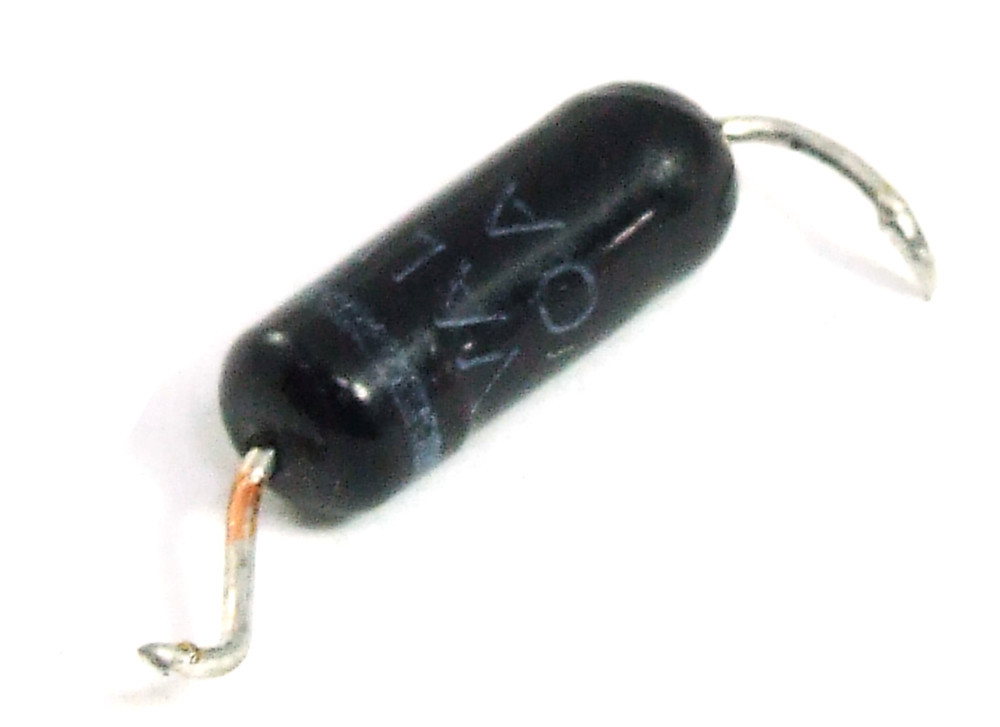 Valvo OA85 Germanium General Purpose Diode 115V 30mA Black Glass Case Ø4.4x12mm