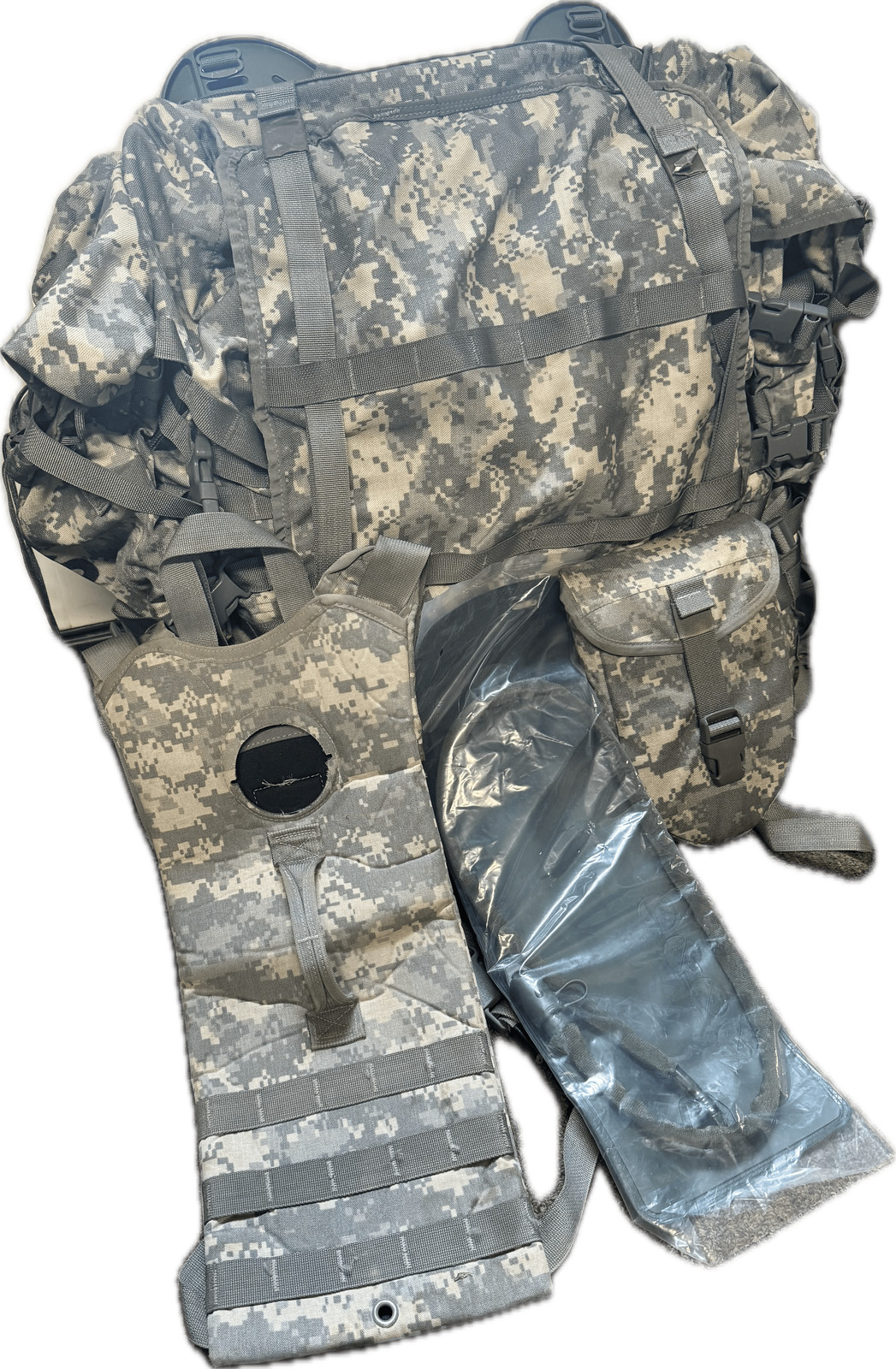 USGI Large Field Pack "Expeditioner" KIT 10 Pieces w/ Complete Field Pack MOLLE