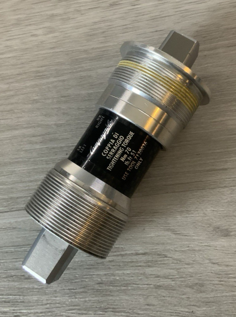 CAMPAGNOLO RECORD SEALED BOTTOM BRACKET BRITISH 68-102 MM 190 GRAMS