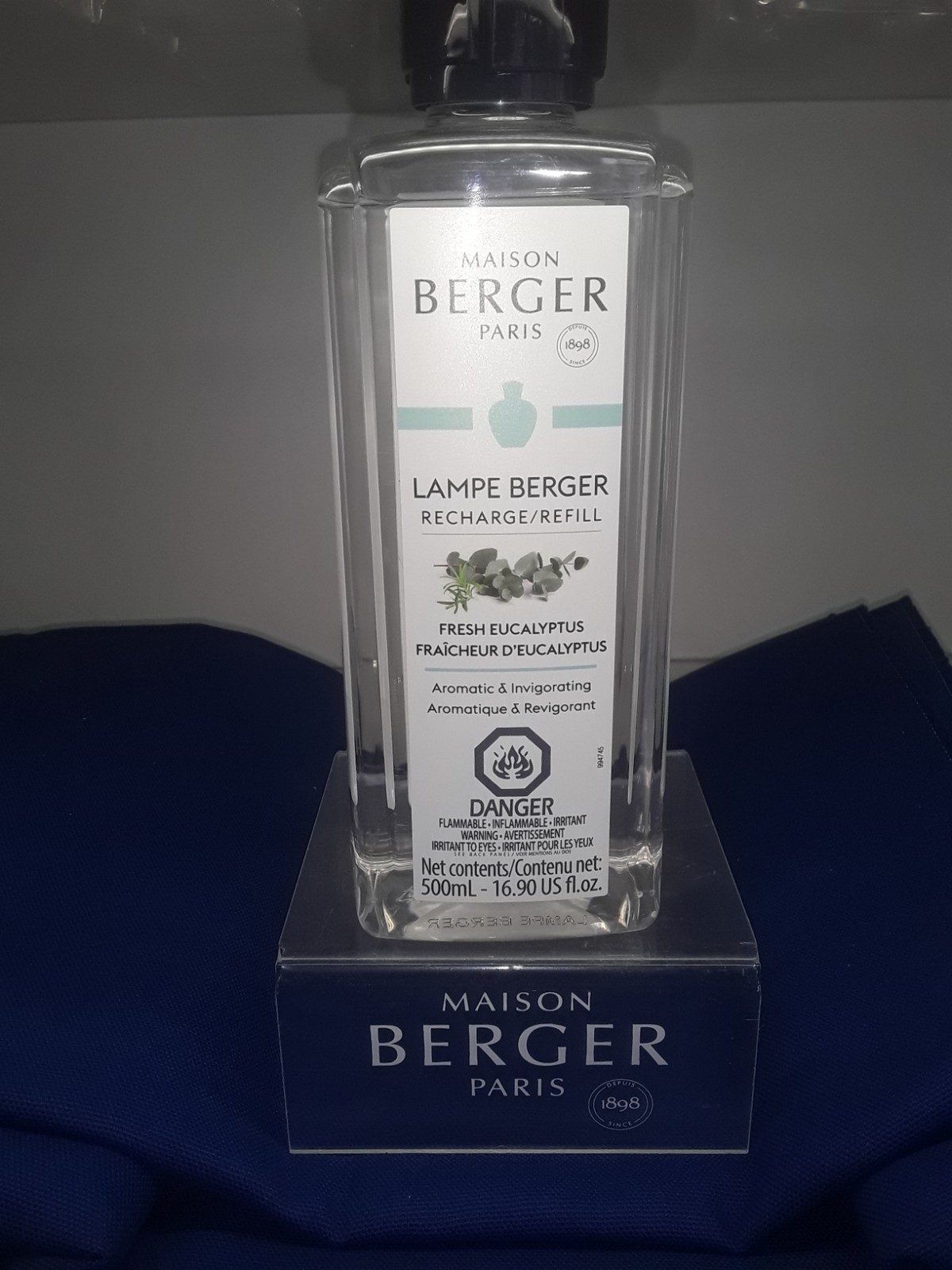 Maison Berger Fresh Eucalyptus 16.9 Fl Oz 20 Hours Diffusion | Air Freshen