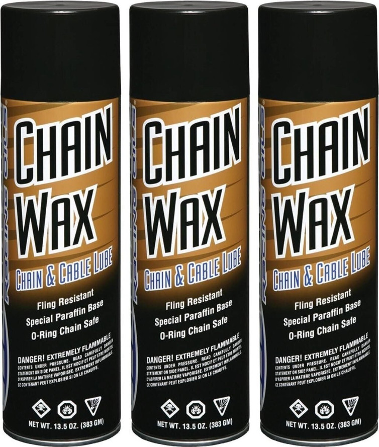 Maxima Chain Wax Chain Lube 13.5oz 3-Pack 74920