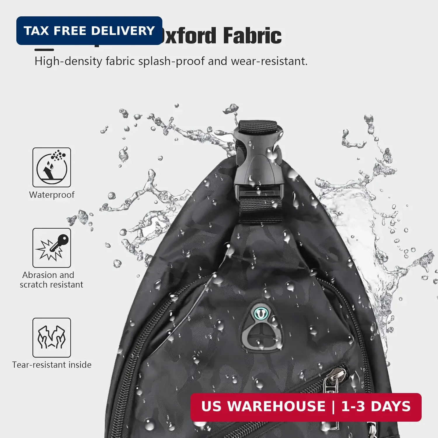 Sling Crossbody Backpack for Nintendo Switch/2/Lite/OLED, Portable Waterproof Sh