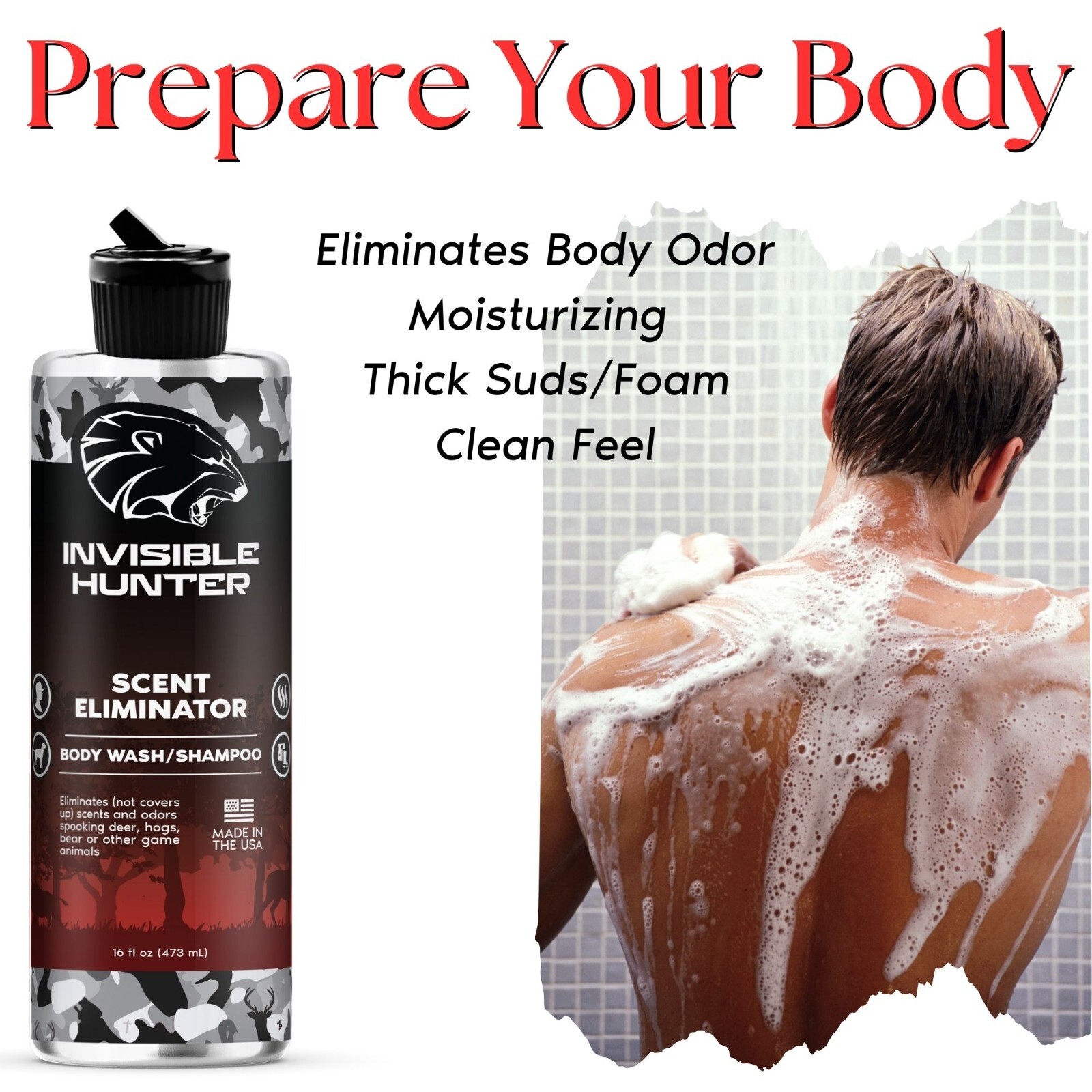 Invisible Hunter Total Scent Strategy Bundle; Triple Action Scent Control & More