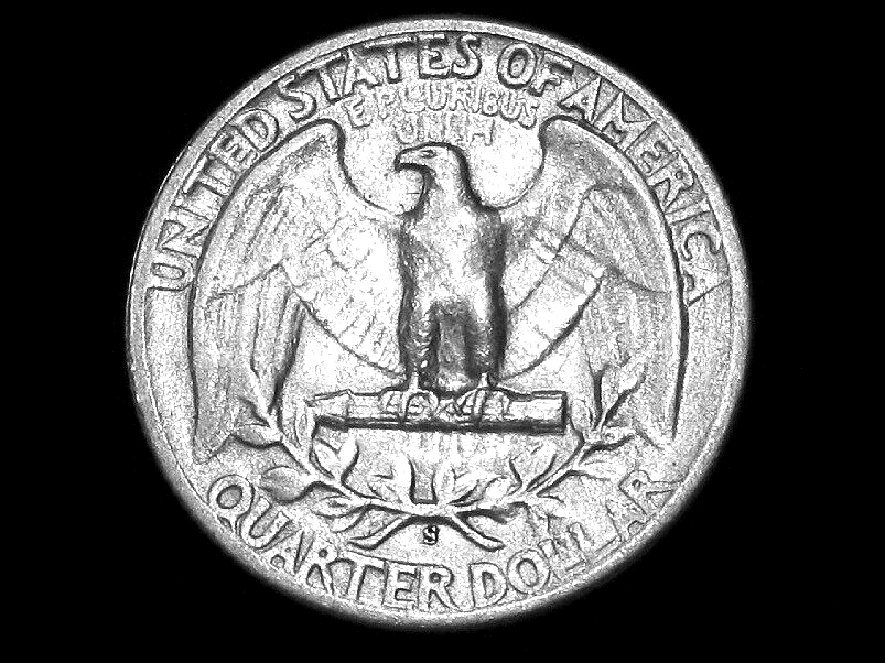 1945-S Washington Quarter --- Extra Fine +++