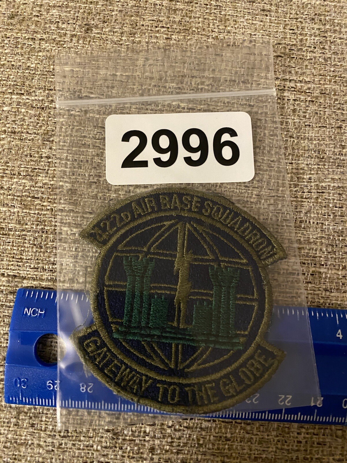 USAF 422nd Air Base Wing Squadron Subdued 422d US Air Force Patch INV2996