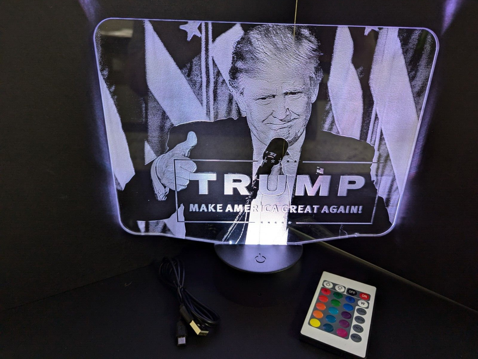 Donald Trump President Large L.E.D. Sign Display