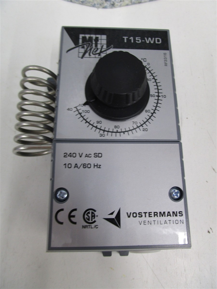 MULTIFAN TT15WDCAM1C T15-WD Mechanical Thermostat 240V AC SD 60Hz NEW