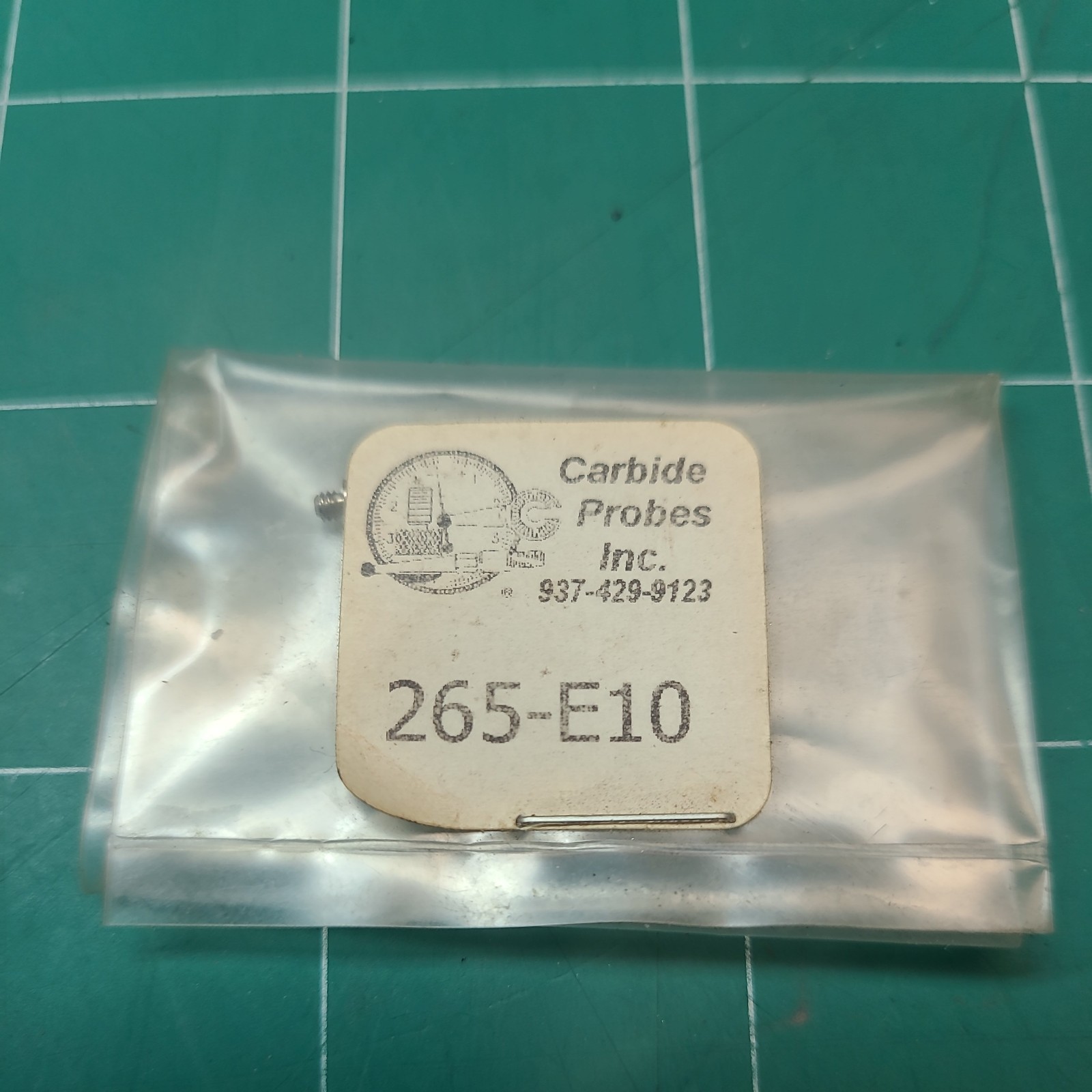 Carbide Probe 265-E10 probe extension.