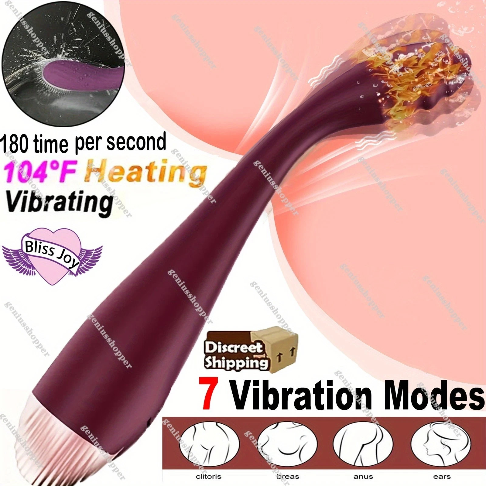Orgasm Vibrator Clit G Spot Vagina Stimulation Dildo Adult Sex Toys for Women