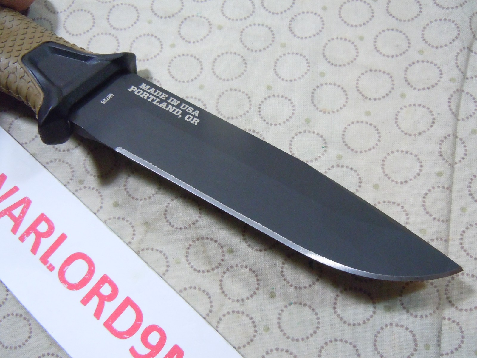 GERBER STRONGARM 08725 FIXED BLADE KNIFE.