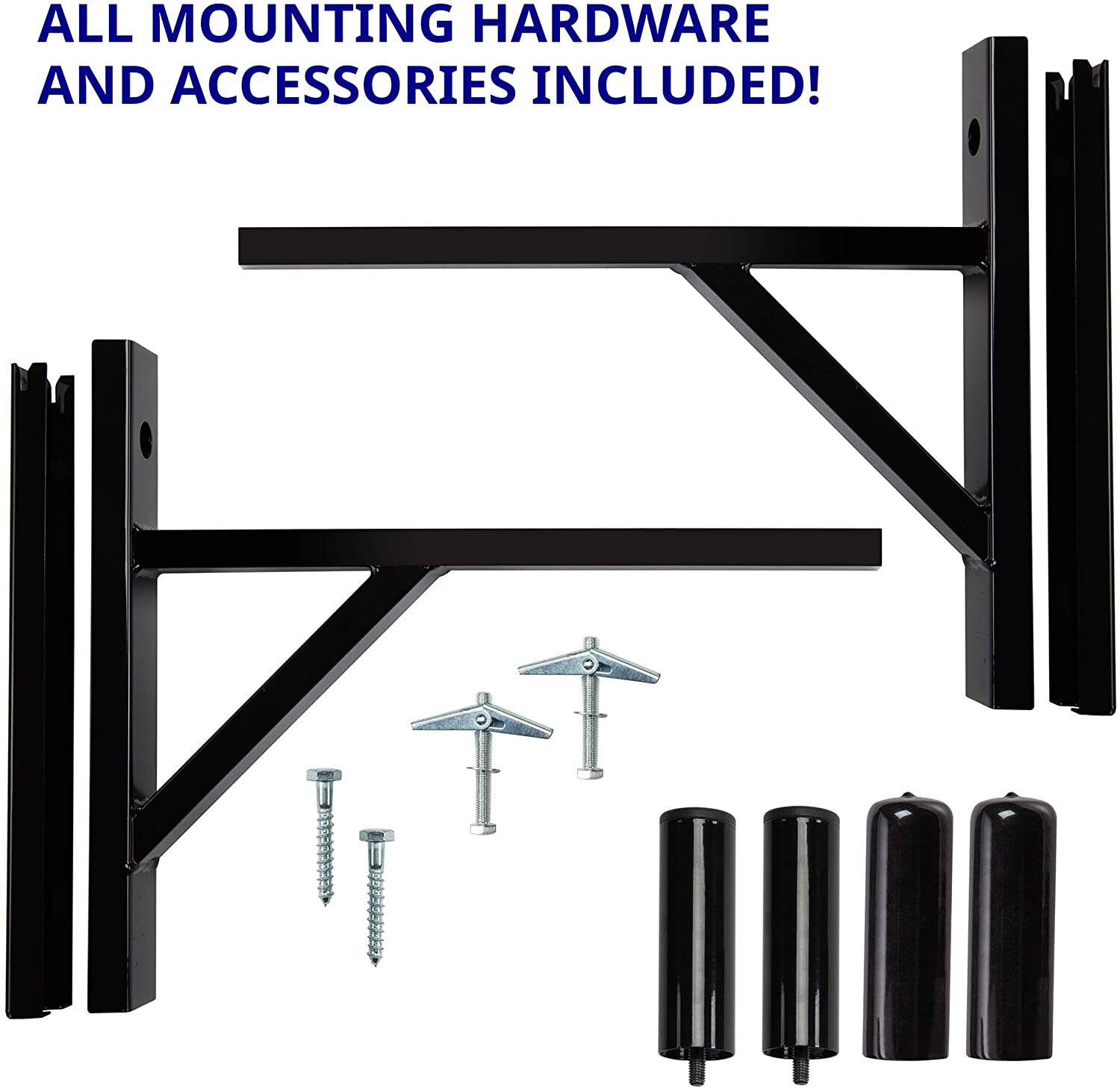 LyxPro 15” Wall-Mount Speaker Brackets for Professional Audio PA Speaker
