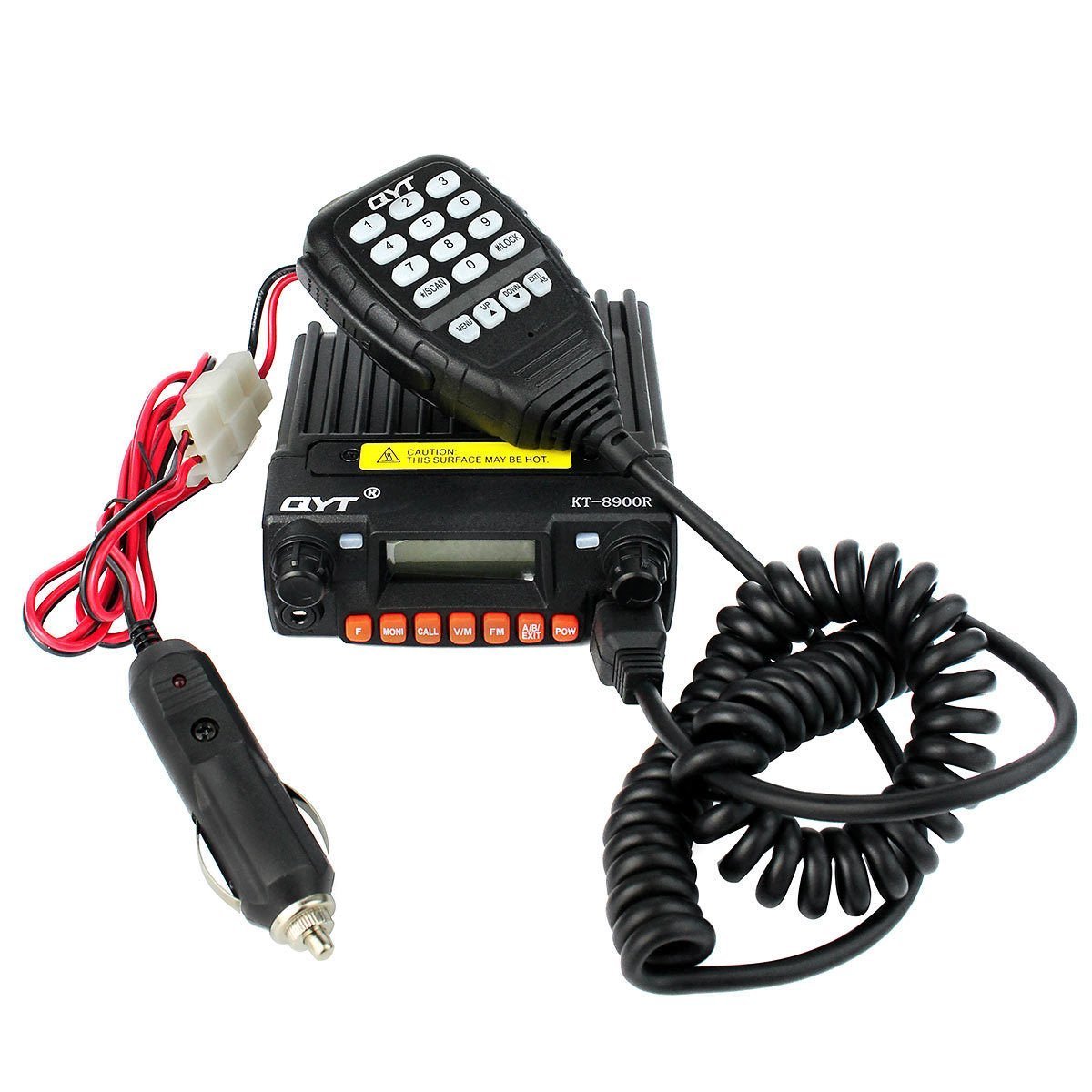 QYT KT-8900R Tri-band 200CH 25W Scramble FM Car Truck Mobile Transceiver Radio