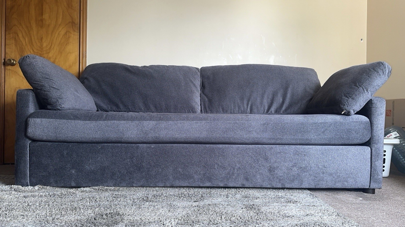 Lena Sleeper Sofa Bed Reversible Seat Cushions And Back Pillows