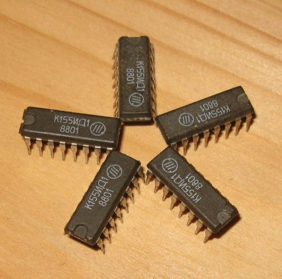 NEW K155ID1 IC 74141 tube same date tested for NIXIE CLOCK one or more