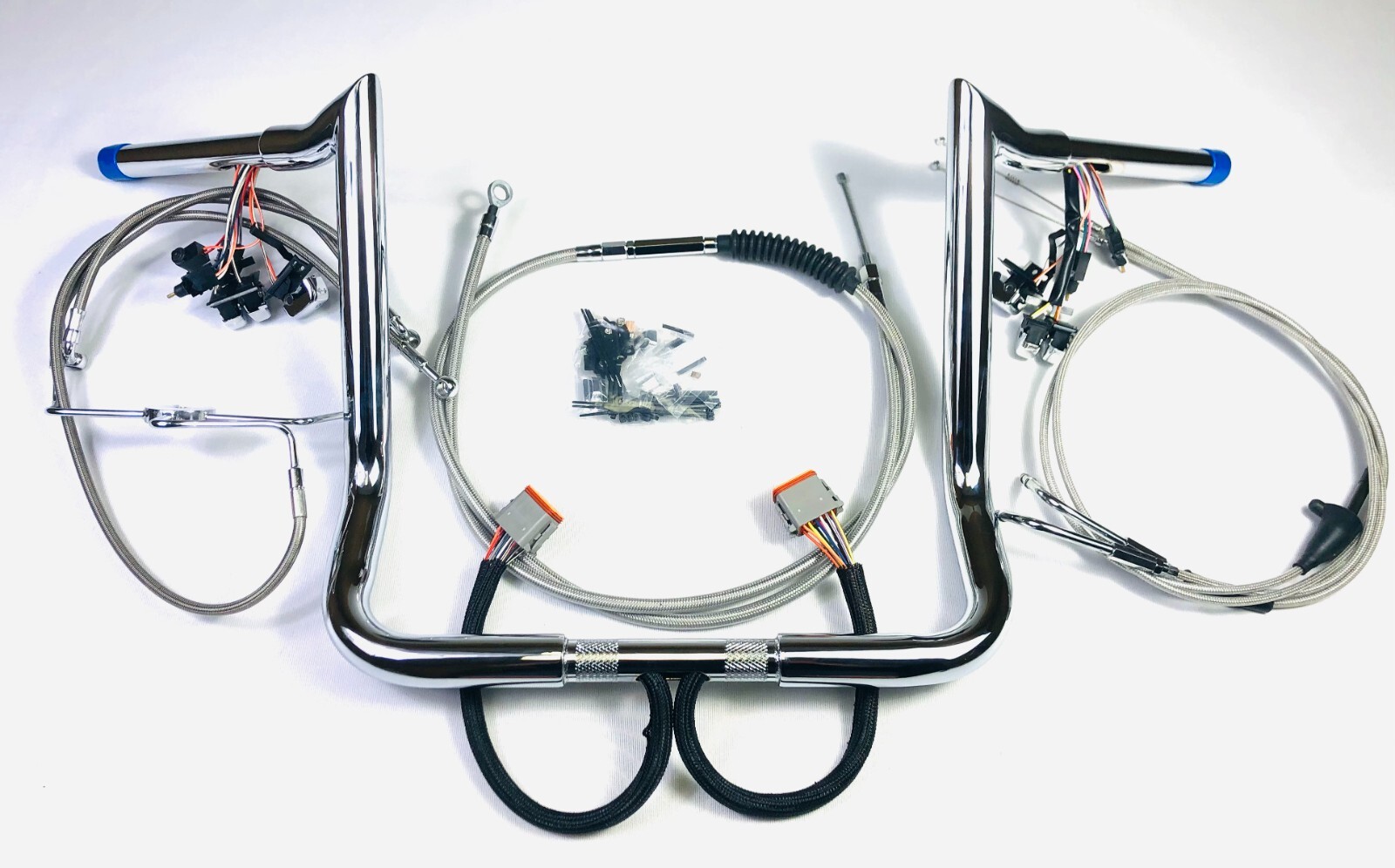 16 x 1.25  Pre Wired Handlebar Kit 02-06 Harley Electra Glide, Ultra Plug n Play