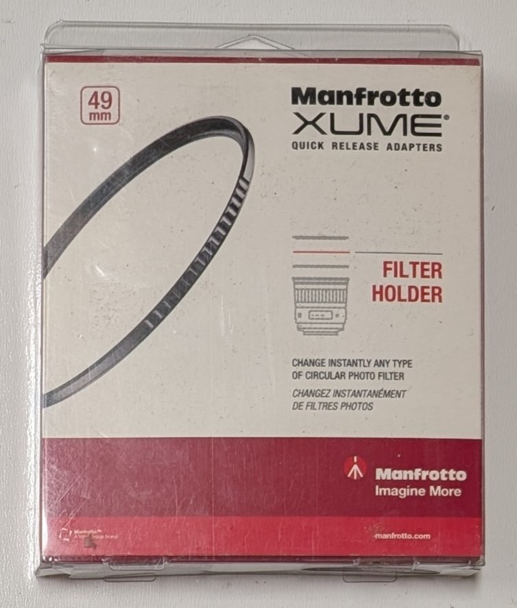 Manfrotto Xume 49mm Magnetic Filter Holder New