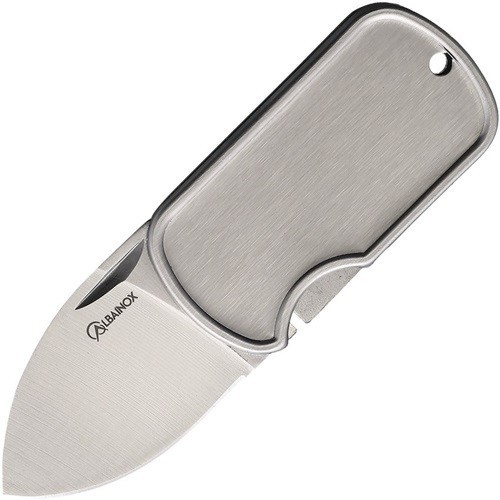 Albainox Dog Tag Framelock Knife Model 18654