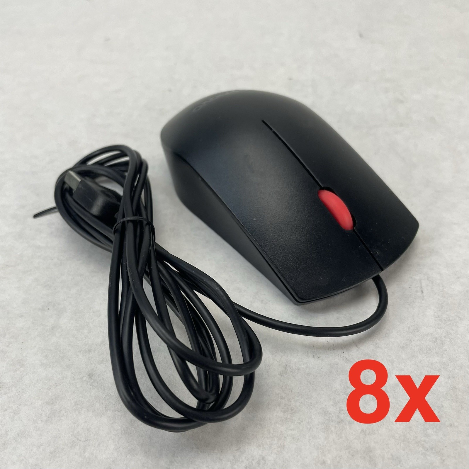 Lenovo MOJUUO Wired USB Mouse Lot of 8