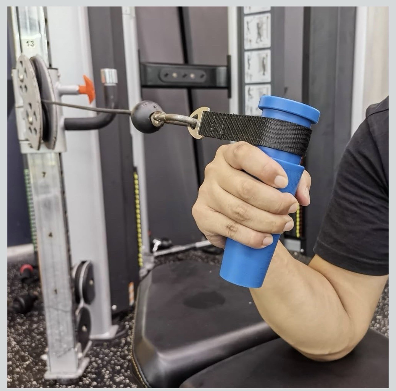 Fitter Gear Arm Wrestling Cone Handle for Wrist Forearm Grip