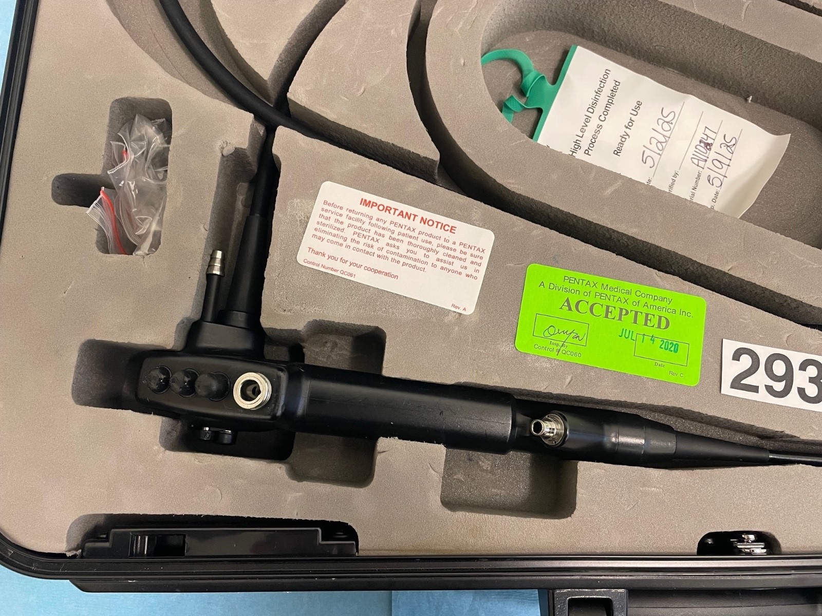 Pentax EB-1570K Video Bronchoscope with Case