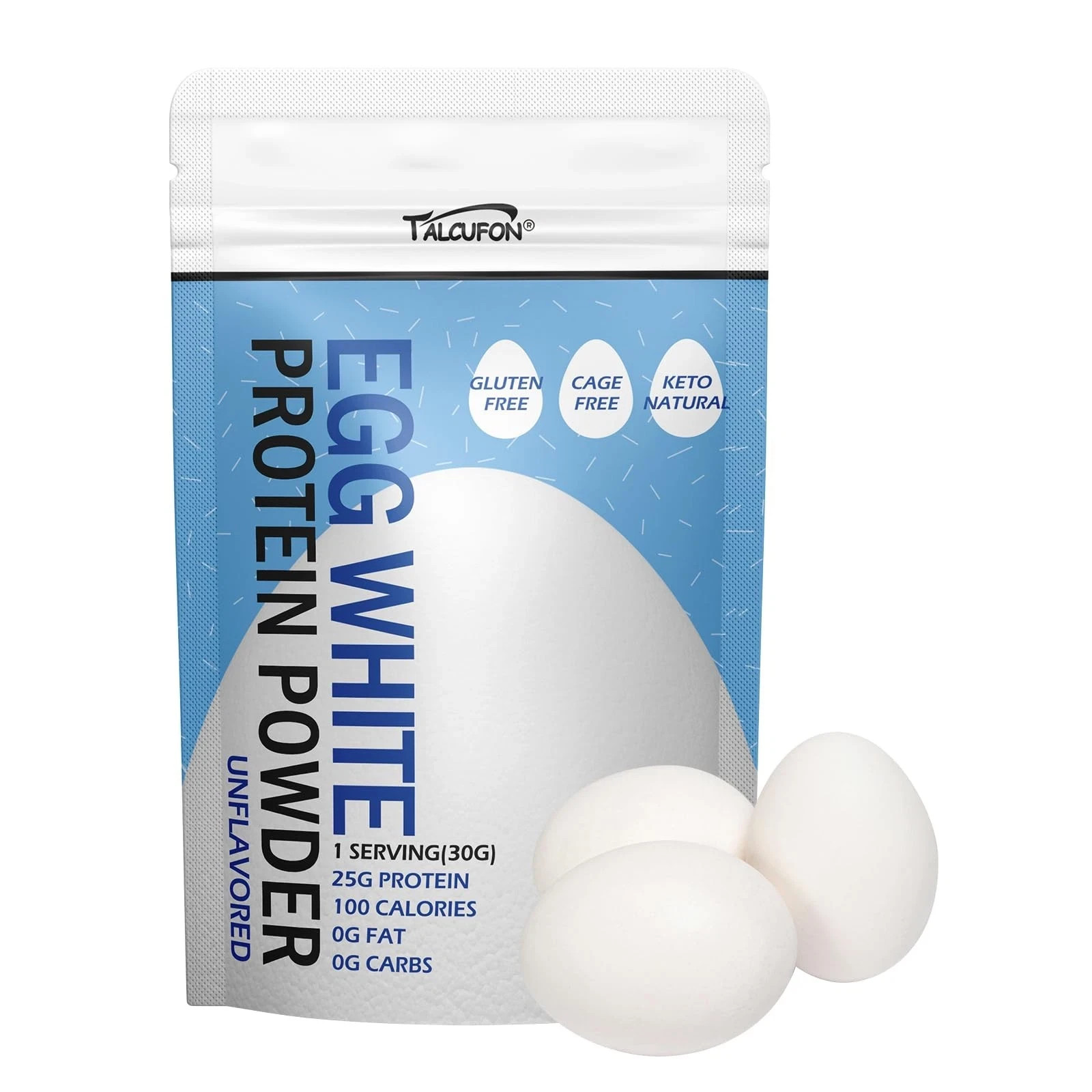 Egg White Protein Powder 8Oz Gluten-Free High Protein for Baking Cooking