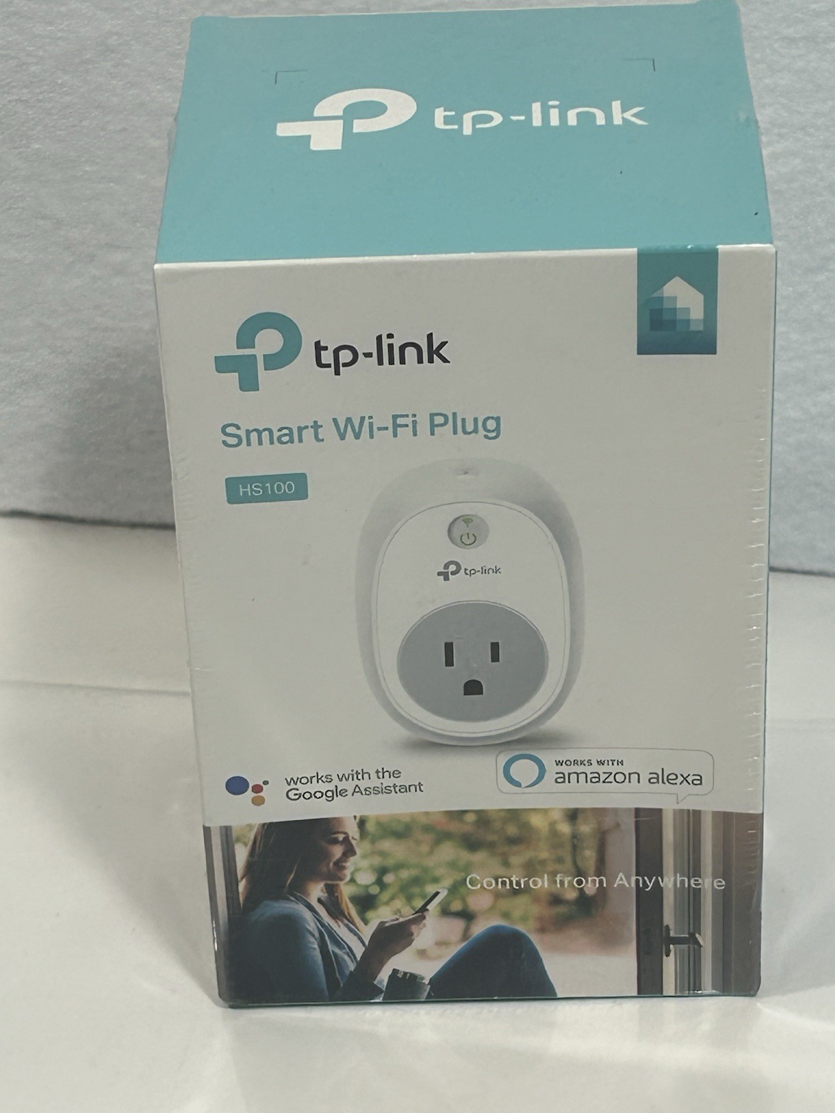 NEW Sealed TP-Link HS100 Smart Wi-Fi Plug Kasa Outlet - Alexa & Google Assistant