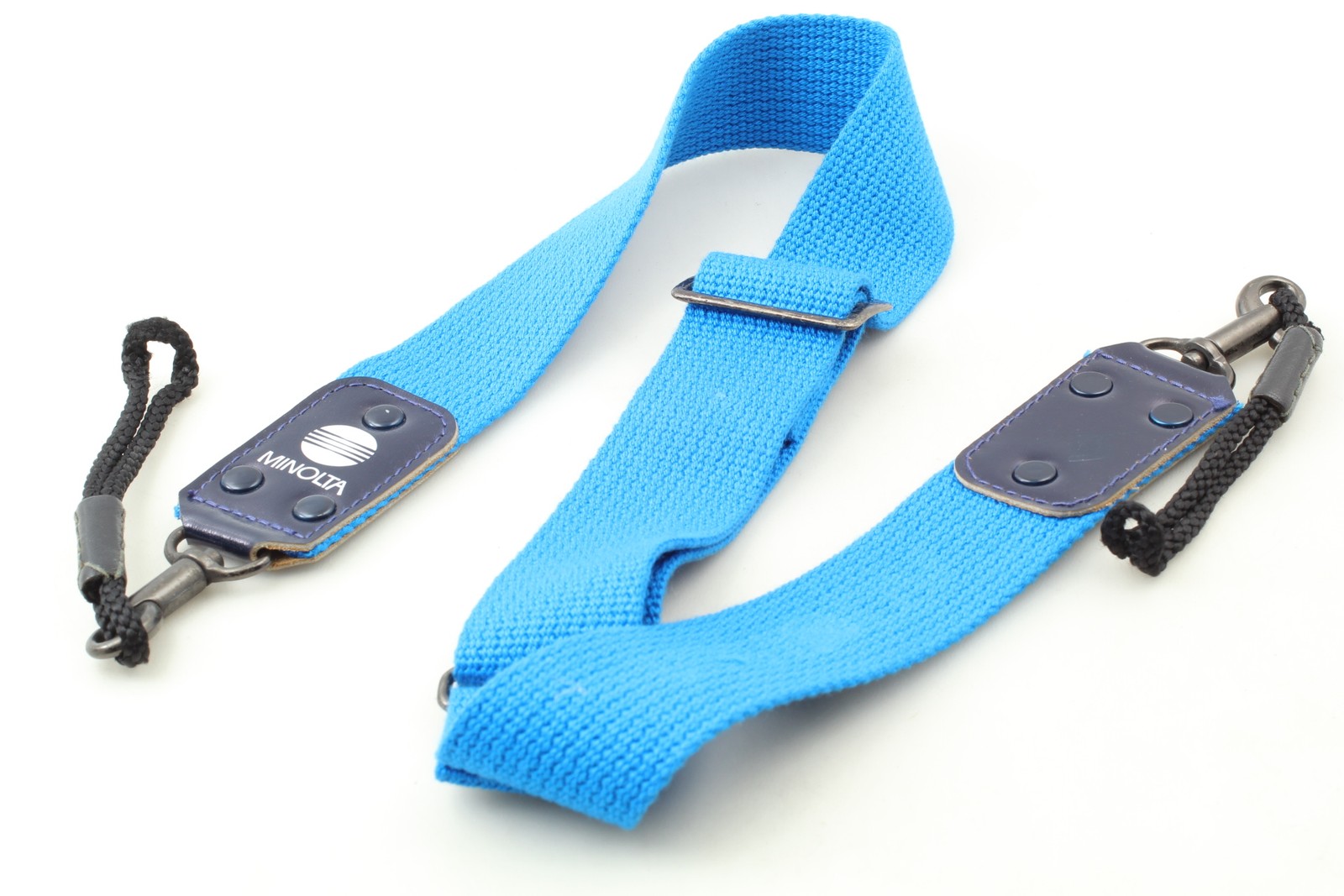 [MINT] Minolta Camera Neck Strap Blue White color From Japan