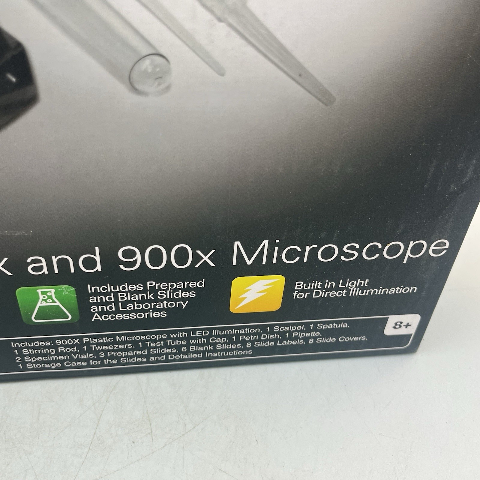 Smithsonian 150x 450x 900x Microscope Kit Science Educational New In Sealed Box