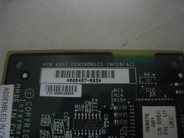 4 Centronics Interface PCB Board 068486-003