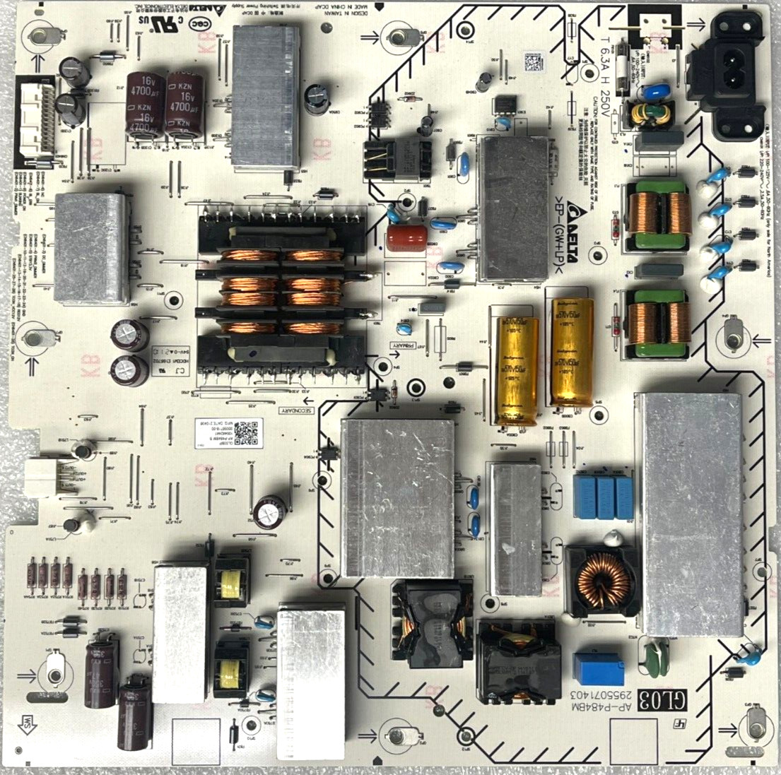 Sony KD-75X85J KD-85X85J GL03 Power Supply 1-004-424-41/42 AP-P484BM B