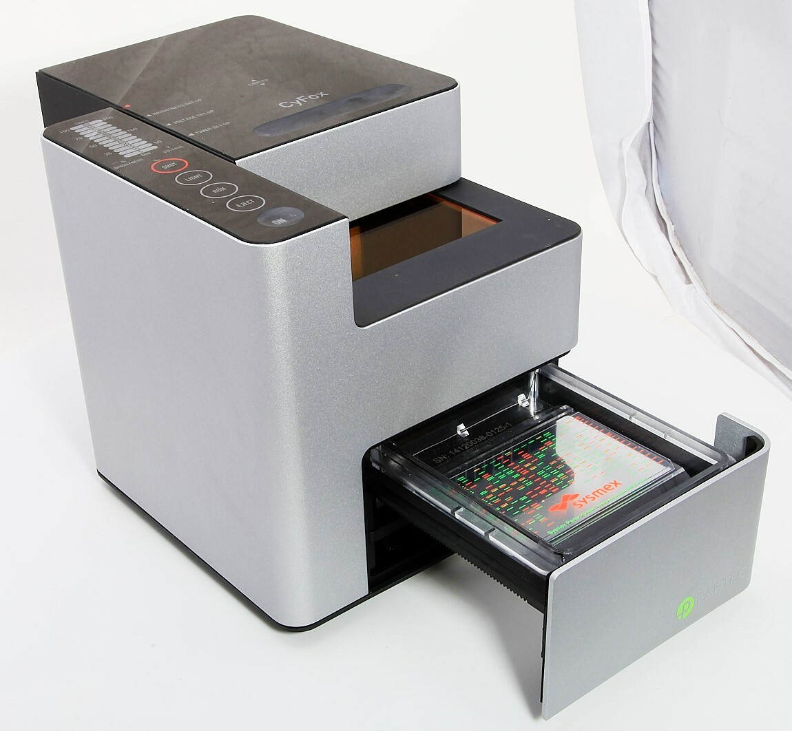 Partec CyFox HD Gel Electrophoresis System DNA RNA Analysis Live Imaging CYS8001