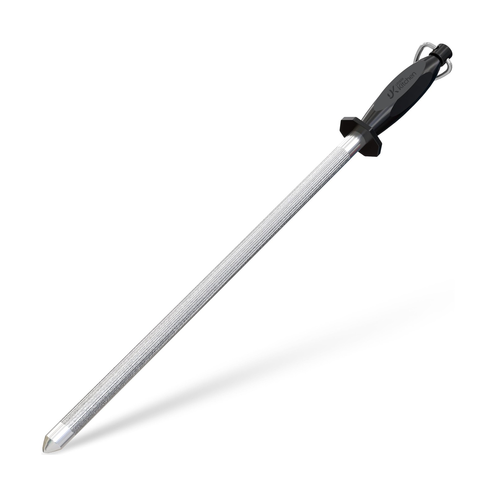 Utopia Kitchen Knife Sharpener Rod 12 Inch, Professional Honing Rod... Fast Ship