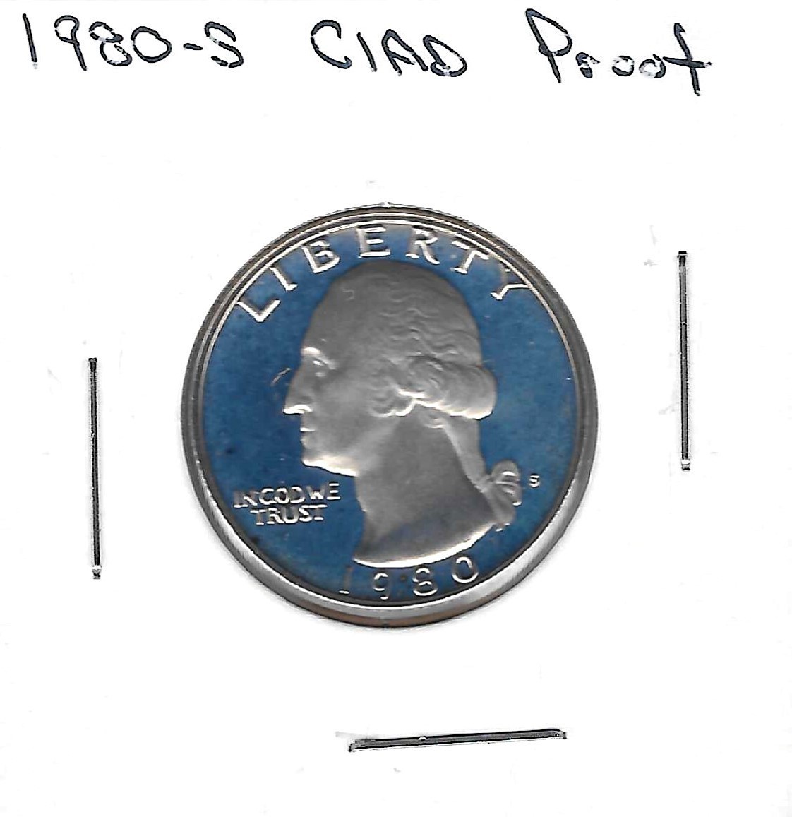 1980 S Clad Proof Quarter