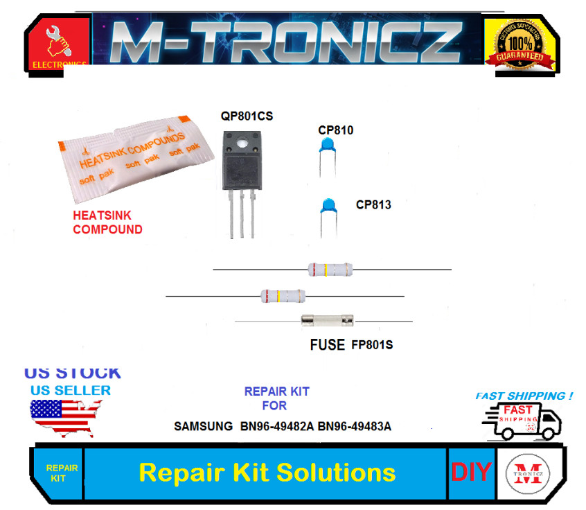 SAMSUNG UN55NU6900FXZA / UN55NU6950FXZA BN96-49482A   BN96-49483A REPAIR PARTS