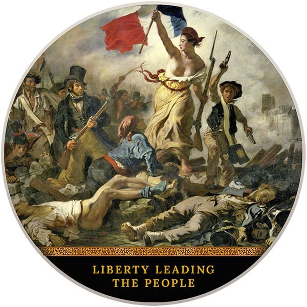 2022 Cameroon Liberty Leading the People Proof Silver Coin