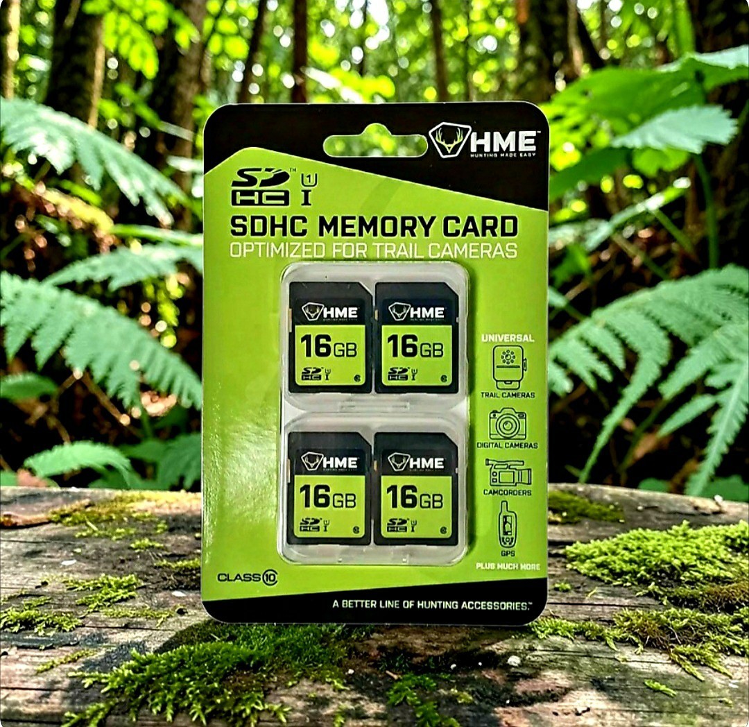 4-Pack HME 16GB SD -Optimized For Trail Cams.Brand New In 4-Pack Fast Shipping.