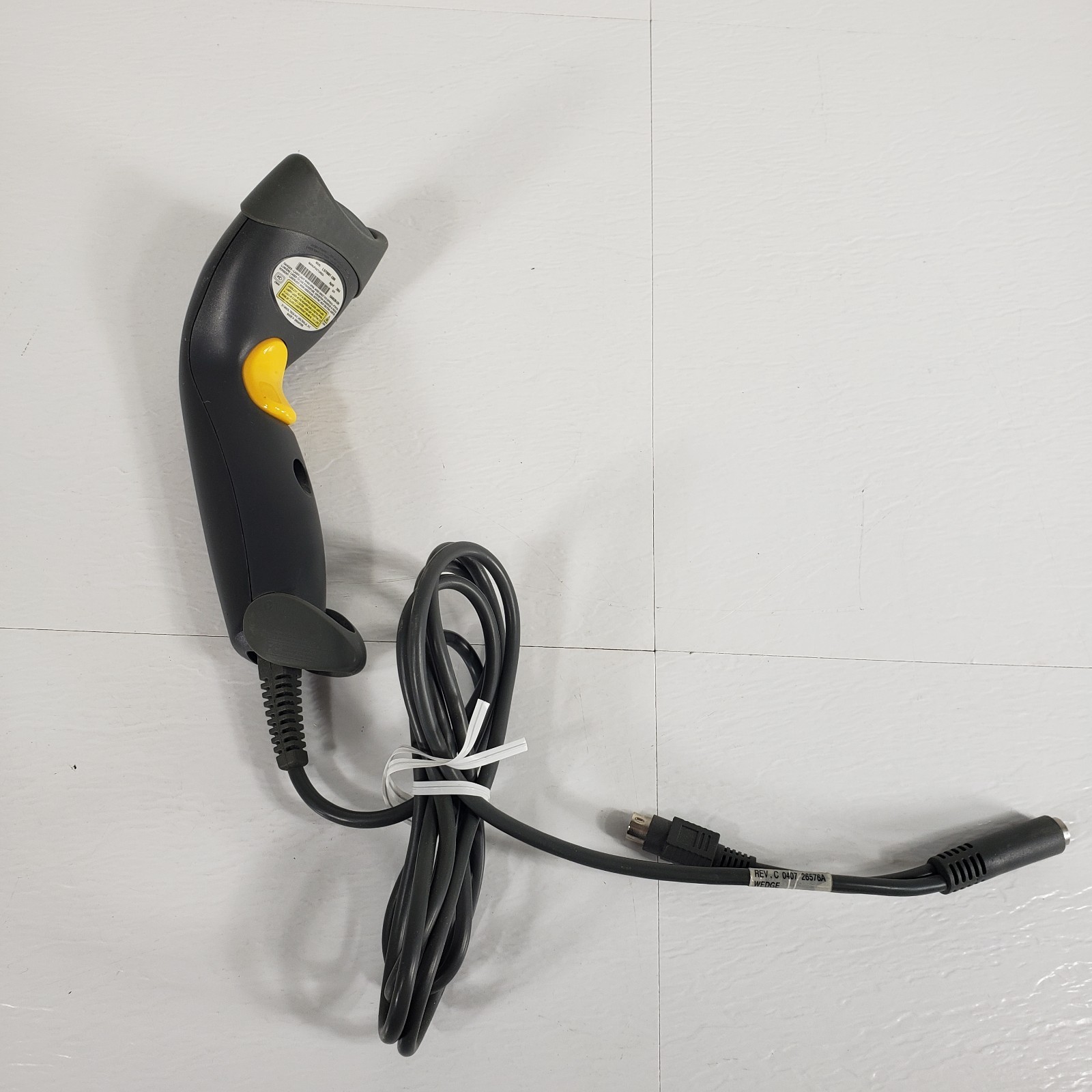SYMBOL LS1908T-I300 Barcode Scanner 6-Pin DIN Male & Female Connectors PS2