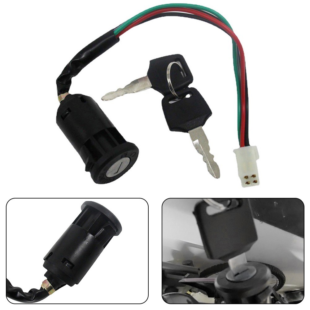 Switch Kit with Keys Suitable for ATVs and For Quads up to 250 cc Models