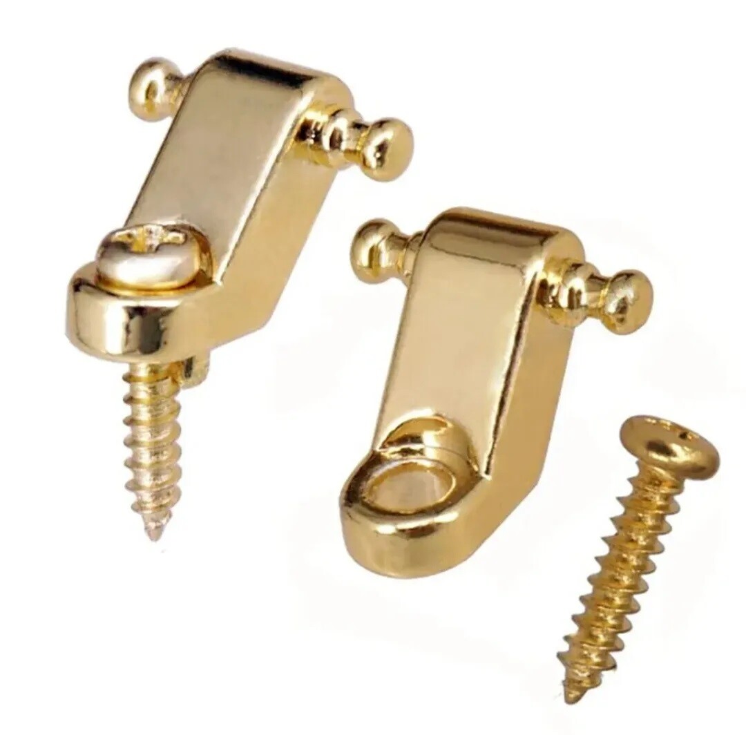Gold Guitar String Tree Retainer Guide for Fender Strat Tele