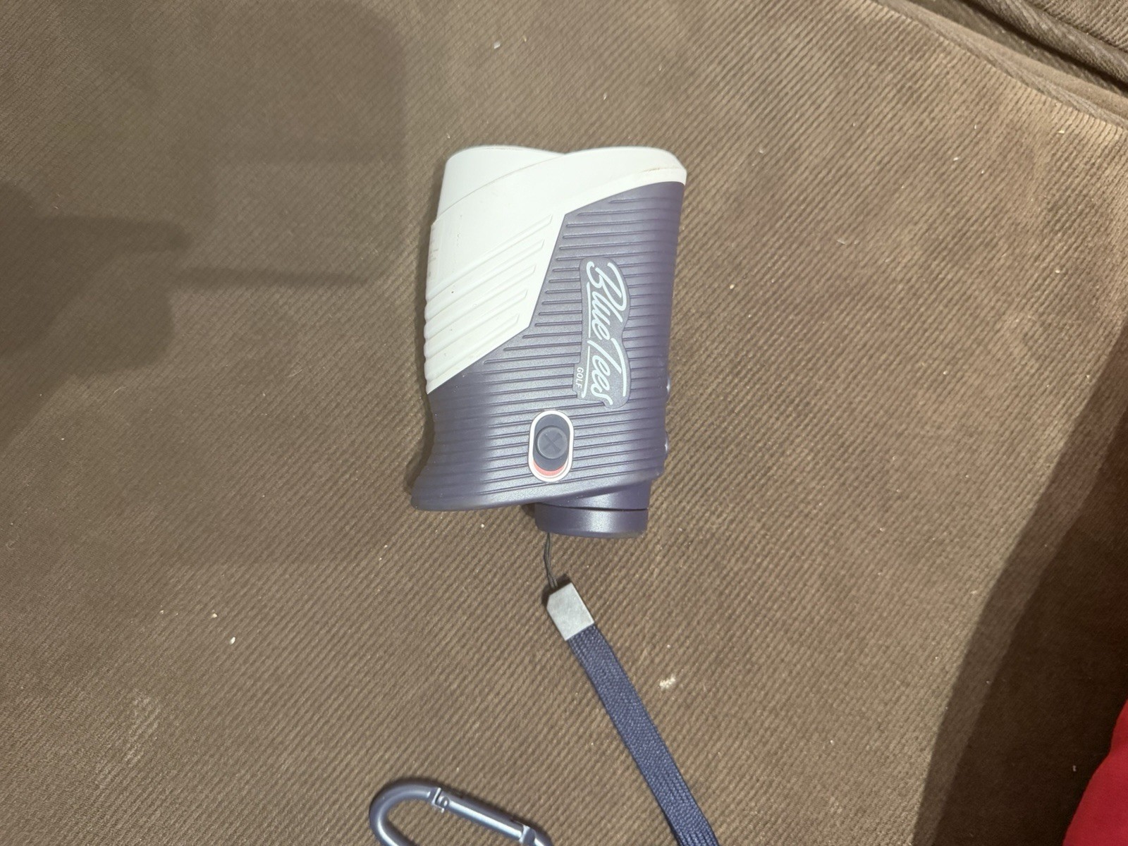 Blue Tees Golf Rangefinder Blue/White with Carrying Case & Accessories