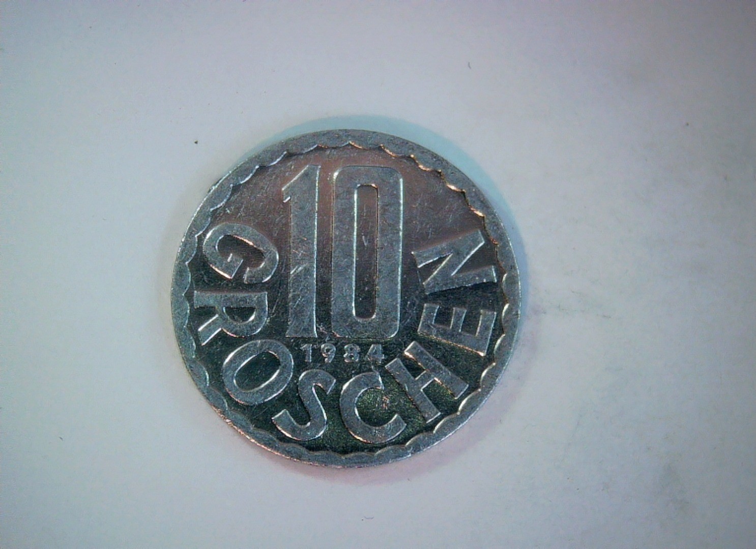 Austria 1984 10 Groschen Coin