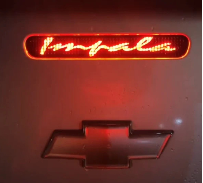 3rd Brake Light overlay DECAL Fits Chevy Impala 2006-2013