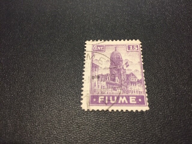Fiume stamp 31b used