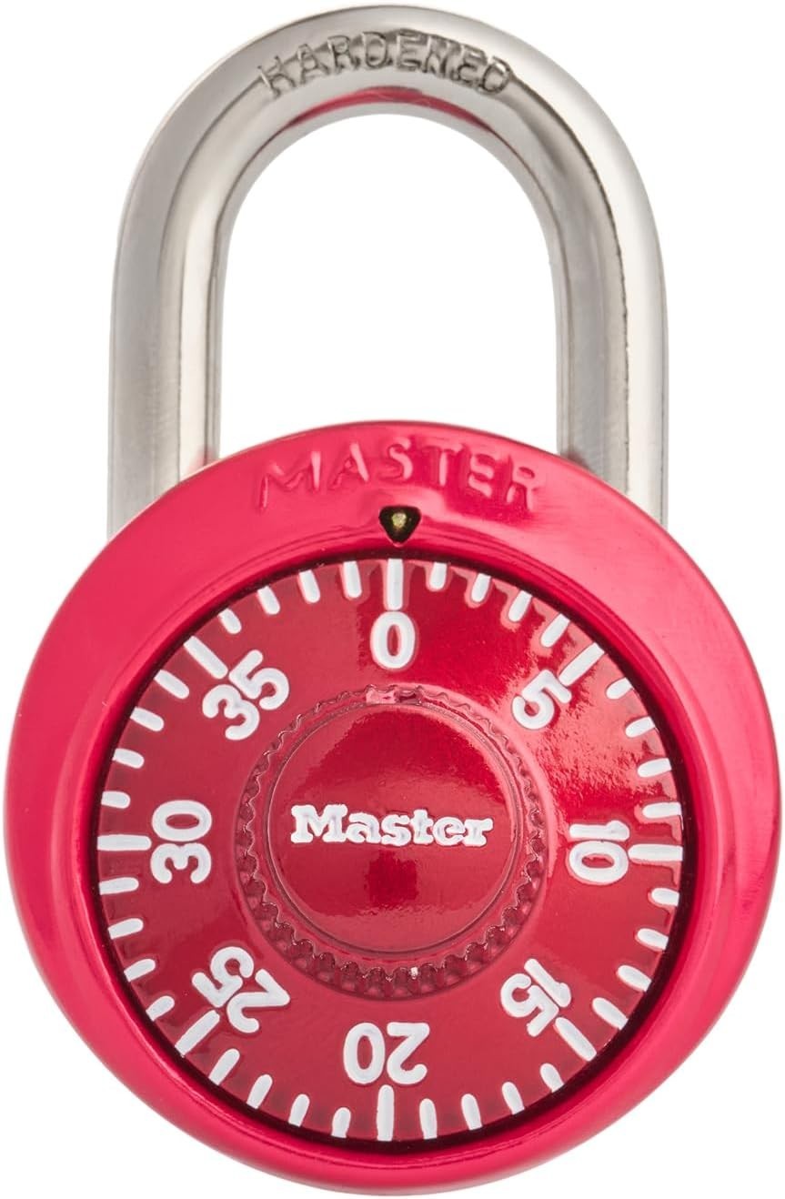 MASTER LOCK Combination Padlock, Anti-Shim, Auto Scramble • 1530DCM