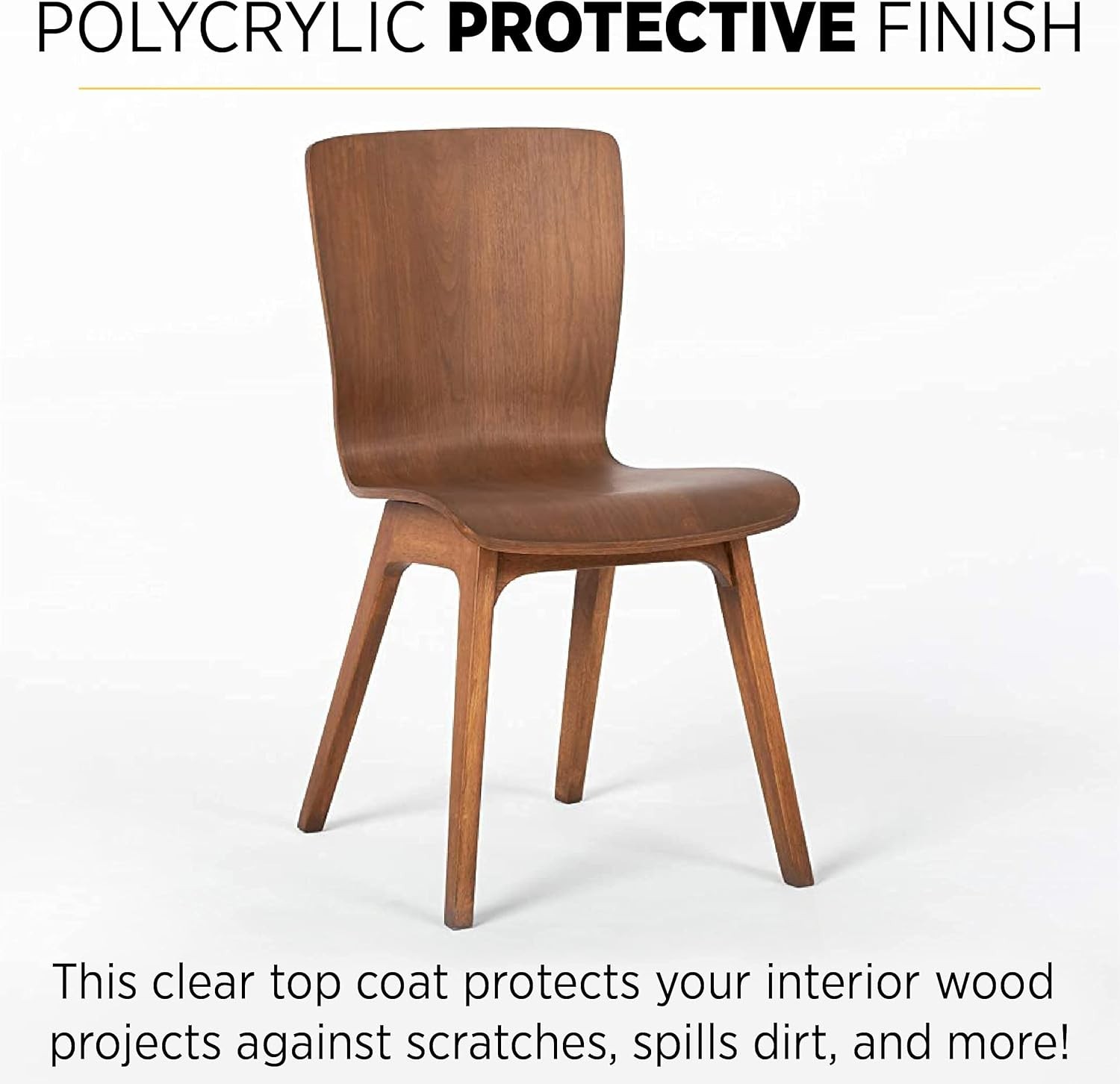 Clear Wood Varnish - Semi-Gloss Protective Coat