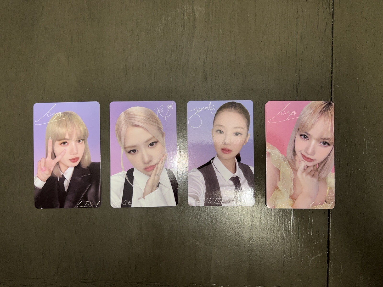 BLACKPINK The Game OST The Girls Coupon Card (Unused)